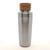 BarProducts.com SPECIAL COLLECTIONS Cocktail Shaker - Stainless Steel W/ Wood Cap - 26 Ounce