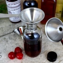 BarProducts.com KITCHEN, DINING & SERVICE Stainless Steel Funnels With Handles - Set Of 3 5 BarProducts.com KITCHEN, DINING & SERVICE Stainless Steel Funnels With Handles - Set Of 3