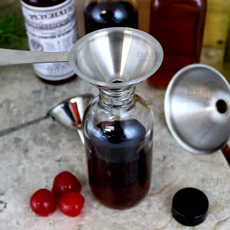 ss-funnels-for-craft-bottles-bpc-5.jpg BarProducts.com KITCHEN, DINING & SERVICE Stainless Steel Funnels With Handles - Set Of 3