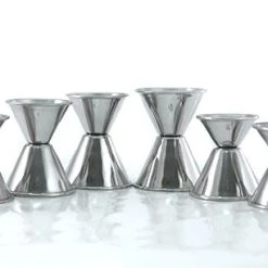 BarProducts.com BarConic® Jigger -Standard Double Sided - Stainless Steel W/ Size Options