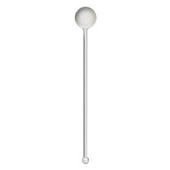 BarProducts.com Stainless Steel Stirrer With Round Rod - 8 Inch Master Mixology