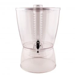 BarProducts.com Stackable Beverage Dispenser (SAN Plastic) - 1.5 Gallon