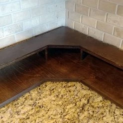 BarProducts.com Counter Caddies™ - Stained Finish - Liquor/Wine Bottle Display