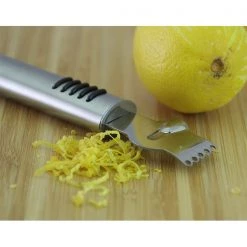 BarProducts.com BarConic® Lemon Zester - Stripper Stainless/Black BAR TOOLS