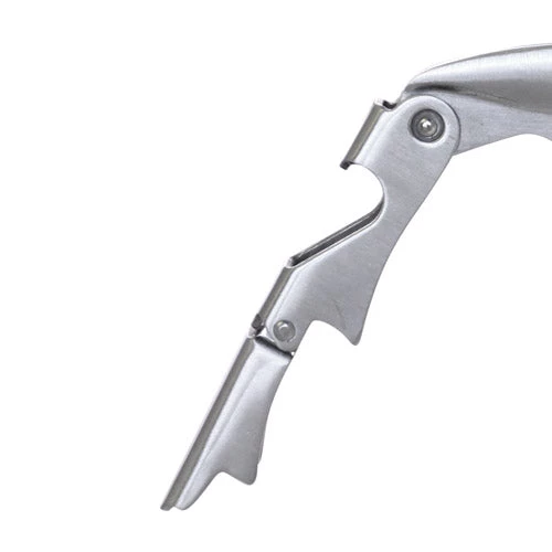 stainless-steel-double-lever.jpg BarProducts.com Corkscrew / Wine Opener - Double Lever With Wood Handle BAR TOOLS