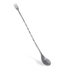 BarProducts.com Bar Spoon W/ Fork Tip - 11.25"