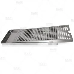BarProducts.com BarConic® Stainless Steel Drip Tray - Holes - 16