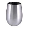 BarProducts.com Stemless Wine Glass - Stainless Steel - 18 Ounce BAR SUPPLIES