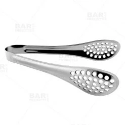 BarProducts.com Strainer Tongs - Stainless Steel - 5 Inch BAR TOOLS