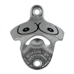 BarProducts.com Cast Iron Stationary Wall Bottle Openers Bartending Bottle Openers