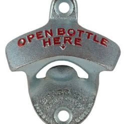 BarProducts.com Cast Iron Stationary Wall Bottle Openers Bartending Bottle Openers