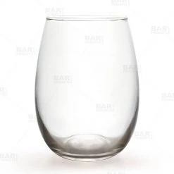 BarProducts.com BarConic® Glassware - Stemless Wine Glass - 12 Ounce - Case Of 12