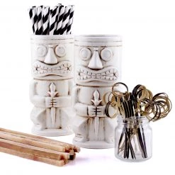 BarProducts.com Tiki Bar Gift Set - Stone God