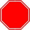 BarProducts.com Kolorcoat™ Octagon Custom Bar Sign - Stop Sign