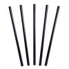 BarProducts.com BarConic® Reusable Polypropylene Straws - 50 Pack Black 250mm BAR SUPPLIES