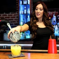 BarProducts.com BAR TOOLS Cocktail Designs Strainer - Helen 5 BarProducts.com BAR TOOLS Cocktail Designs Strainer - Helen