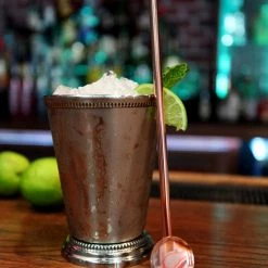 BarProducts.com Master Mixology Olea™ Straw Spoon - Copper Plated