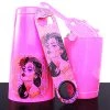 BarProducts.com Skull Girl Neon Pink Glitter Kolorcoat™ Bar Tools