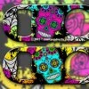 BarProducts.com Mini Speed Bottle Opener / Bar Key - Sugar Skulls Mini Bottle Openers