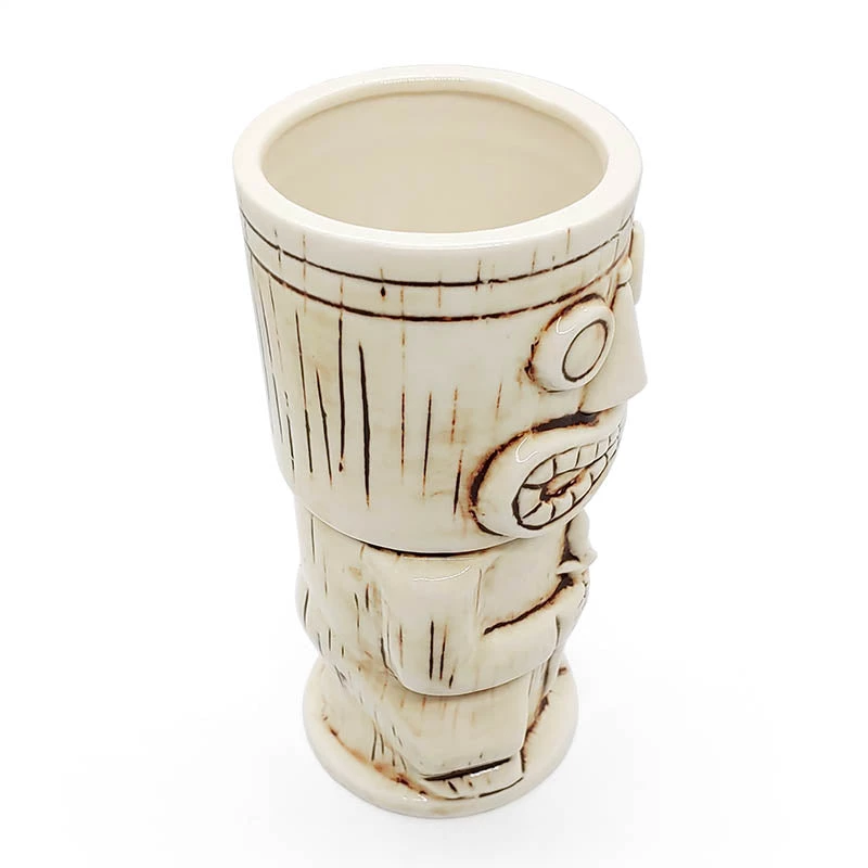 sword-tiki-guy-mug-bpc-1.jpg BarProducts.com BarConic® Tiki Drinkware - Stone God - 15 Oz.