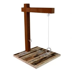 BarProducts.com HOME BAR & GIFTS Tabletop Ring Toss Game - Planks