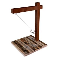 BarProducts.com HOME BAR & GIFTS Tabletop Ring Toss Game - Planks