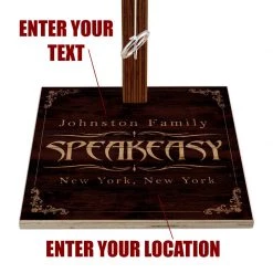 BarProducts.com Customizable Tabletop Ring Toss Game - Speakeasy HOME BAR & GIFTS