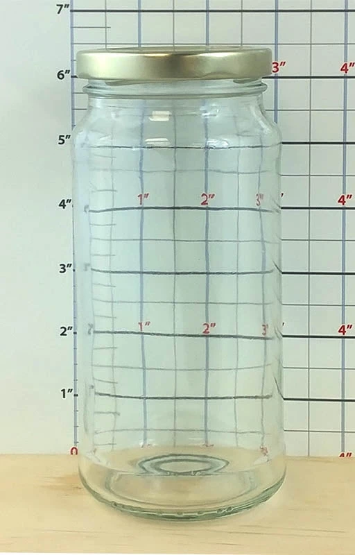 tall-craft-bartending-jar-16oz-bpc-ms.jpg BarProducts.com Craft Bottles And Jars Tall Craft Bartending Jar W/ Gold Lid - Clear 16 Oz