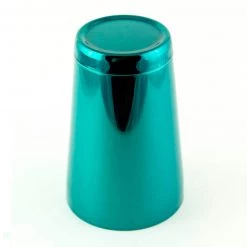 BarProducts.com Cocktail Shaker Tin - 18 Ounce Weighted - Candy Teal