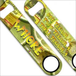 BarProducts.com Speed Bottle Opener / Bar Key - Crazy Be-otch
