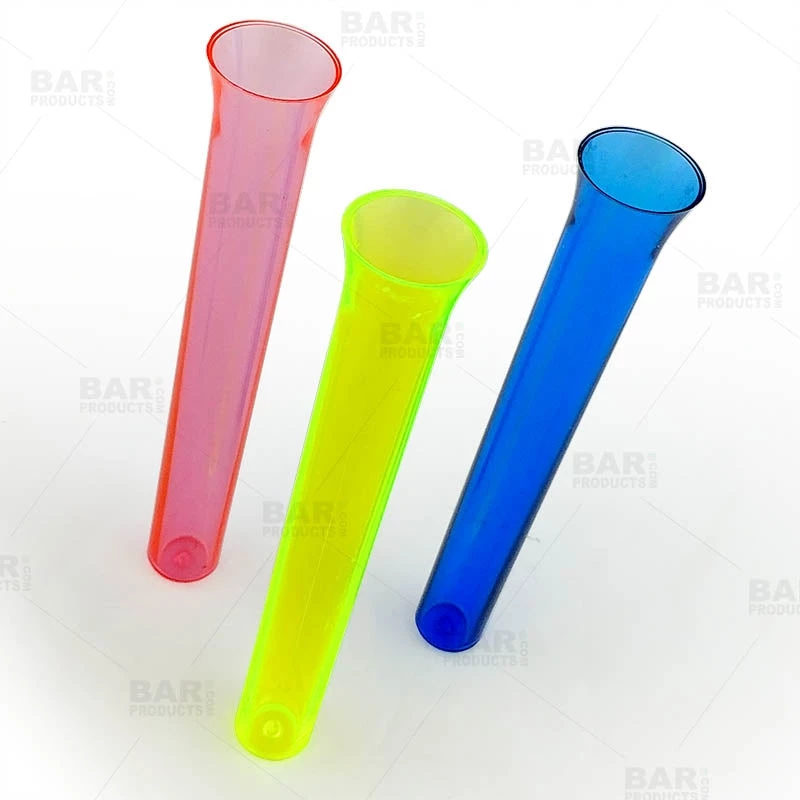test-tubes-ass-neon-flat-bpc-1.jpg BarProducts.com Test Tubes With Flat Bottom - Assorted Neon 25ml - 25 Pack