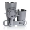 BarProducts.com 4 Piece “Textured Shadow Gray” Bar Tools Set With V-Rod® Bottle Opener 1 BarProducts.com 4 Piece “Textured Shadow Gray” Bar Tools Set With V-Rod® Bottle Opener