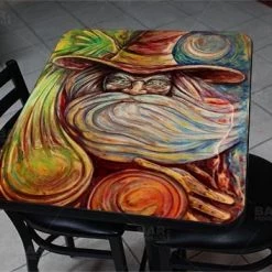 BarProducts.com Featured Artists The Wizard 24" X 30" Wooden Table Top - Two Types Available