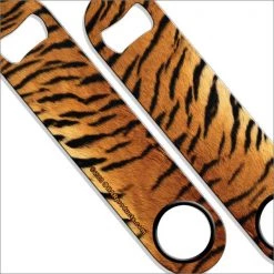 BarProducts.com Speed Bottle Opener / Bar Key - Tiger Print BAR TOOLS