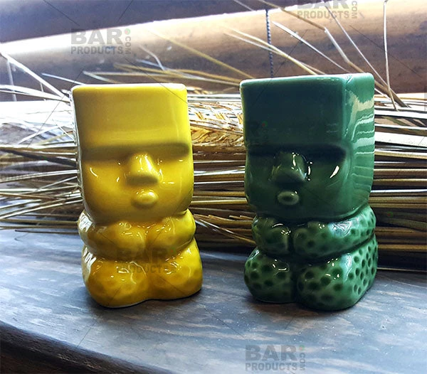 tiki-man-shot-glasses-bpc1.jpg BarProducts.com BarConic® Tiki Drinkware - Shots