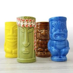 BarProducts.com Tiki Mugs Drinkware Package 5 - Set Of 4 Home Bar & Gift Packages