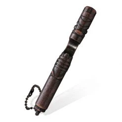 BarProducts.com BAR TOOLS Tiki Totem Pole Bottle Opener W/ Ball Chain - Antique Finish
