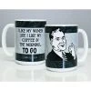 BarProducts.com Kolorcoat™ 15oz. Ceramic Coffee Mug – “To Go”