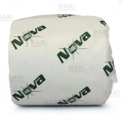 BarProducts.com Nova Bath Tissue 1 Ply - 1000 Sheets/Case Of 96 - 4.5" X 3.5" Cleaning / Hospitality Supplies 3 BarProducts.com Nova Bath Tissue 1 Ply - 1000 Sheets/Case Of 96 - 4.5