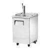 BarProducts.com True® Solid Swing Door Stainless Steel Direct Draw Beer Dispenser