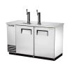 BarProducts.com True® Dual Solid Swing Door Stainless Steel Direct Draw Beer Dispenser BAR EQUIPMENT