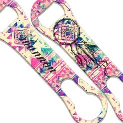 BarProducts.com BAR TOOLS ADD YOUR NAME V-Rod® Bottle Opener - Tribal Dream Catcher