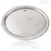 BarProducts.com Stainless Steel Oval Serving Tray - 10.5"x8.25"