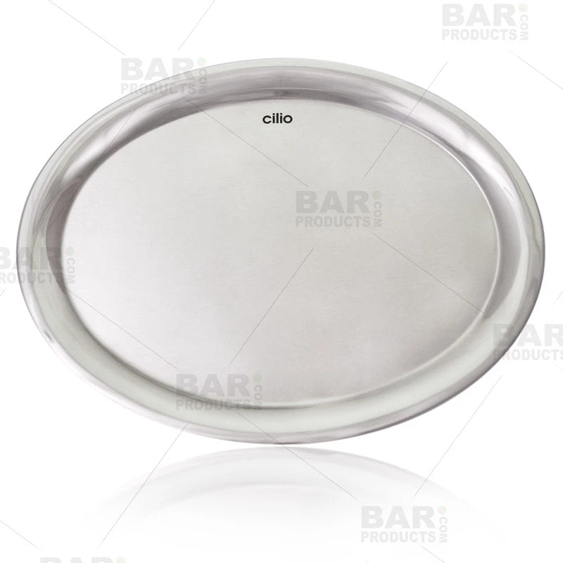 try-ss-oval_bpc-800.jpg BarProducts.com Stainless Steel Oval Serving Tray - 10.5"x8.25"
