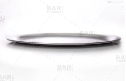 try-ss-oval_bpc1.jpg BarProducts.com Stainless Steel Oval Serving Tray - 10.5"x8.25"