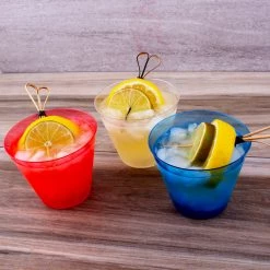 BarProducts.com Red, Clear, And Blue Tumblers - 20ct. - 9 Ounce SPECIAL COLLECTIONS