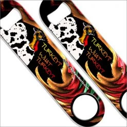 BarProducts.com Speed Bottle Opener / Bar Key - Turkey? What Turkey? Bartending Bottle Openers