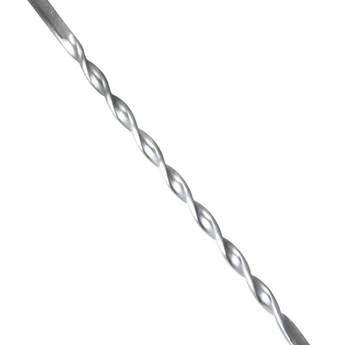 twisted-barconic-10in-bar-spoon.jpg BarProducts.com Bar Spoon - Classic Stainless Steel - 10"