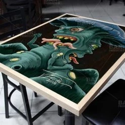 BarProducts.com Two Face Mushroom 24" X 30" Wooden Table Top - Two Types Available Bar / Restaurant Tables