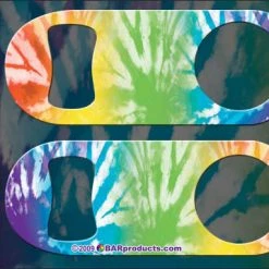 BarProducts.com Mini Speed Bottle Opener / Bar Key - Tie Dye 1